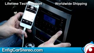 iPod iPhone AUX adapter VW GolfGTIR32 20022005 [upl. by Anavoig]