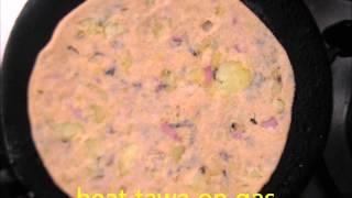 Aloo Pyaz Paratha Recipe [upl. by Newell777]