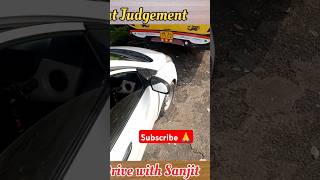 Car Front Judgement while Driving🚘automobile shorts viralshorts drivewithsanjit [upl. by Ydasahc241]