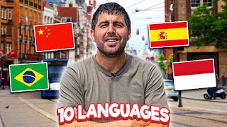 Dutch Polyglot Practicing 10 Languages  Progress [upl. by Maxey]