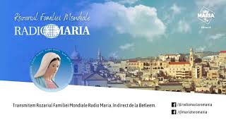 Rozariul Familiei Mondiale Radio Maria în direct din Betleem [upl. by Yuhas]