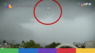 Turista cae de parachute en Puerto Vallarta [upl. by Trin]