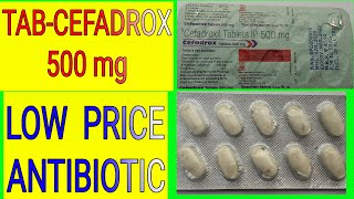 Tablet cefadrox 500 mg review in hindi all Details cefadroxil 500 mg [upl. by Nnaecyoj832]