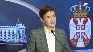 Konferencija za medije Ane Brnabić [upl. by Jobyna]