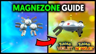 HOW TO EVOLVE MAGNETON INTO MAGNEZONE ON POKEMON SCARLET AND VIOLET [upl. by Yhotmit536]