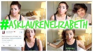 YOUTUBER IMPRESSIONS  ASKLAURENELIZABETH [upl. by Gideon]