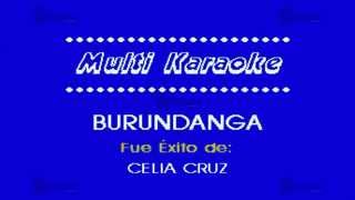 Burundanga  Multikaraoke ► Éxito De Celia Cruz [upl. by Attennaej]