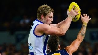 Round 8 2013  North Melbourne v West Coast highlights [upl. by Branch605]