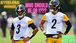 The Steelers vs Falcons QB Debate The Battle for the Future [upl. by James673]