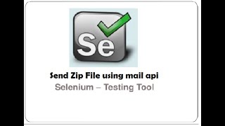 selenium Send Zip File through mail api using gmail smtp 2 [upl. by Auahsoj]