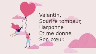 VALENTIN  Poème damour audio pour la SaintValentin  Poésie romantique lue en musique [upl. by Aerol427]