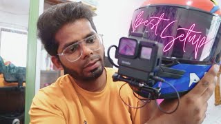 Do this before you start moto vlogging  Best amp easy helmet cam setup so far🔥 [upl. by Akeihsal223]