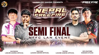 NEPAL FREEFIRE CUP  NFFC LAN SEMIFINAL MATCH  NFFC nepalfreefirecup tournament [upl. by Juni]