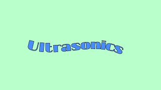 Ultrasonics MCQs [upl. by Suelo697]