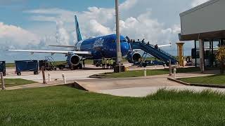 RUSH HOURPlane spotting action at Grantley Adams International Airportsep 1 2024 [upl. by Dulcia225]