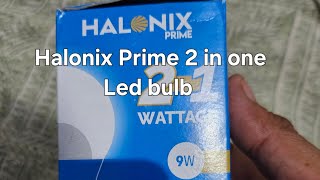 Halonix 2 in one Led Bulb  9 Watt 05 watt Led Bulb  Halonix bulb 05 watt  Led bulb 9 Watt 2in1 [upl. by Einattirb]