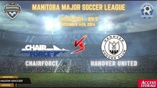 November 14th WSF Div 5 Chairforce vs Hanover United [upl. by Jeramie748]