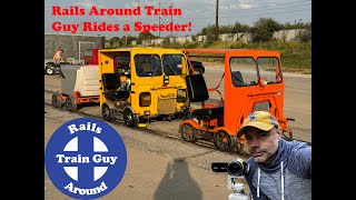 Track Speeders on the Columbia Terminal Railroad [upl. by Panchito40]