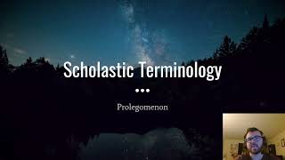 Scholastic Terminology Prolegomena Improviso 16 [upl. by Isiah]