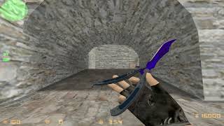 CSGO  Butterfly Knifes Pack HD Para CS 16 [upl. by Bock765]