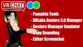 Top 5 Avatar Tools every VRChat creator needs  How to use them tutorial [upl. by Poppo723]