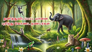 நட்ப்பிற்கான தேடல் அவமதிக்கப்பட்ட யானை  Moral story  Kids Tamil Story  சிறுகதை💥💥 [upl. by Ahtan]