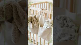 Bedside Hanging Crib Organizer Storage Bag [upl. by Eleni809]