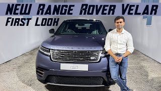 2024 Range Rover Velar Facelift Walkaround  Changes Features amp Price [upl. by Llerdnek]