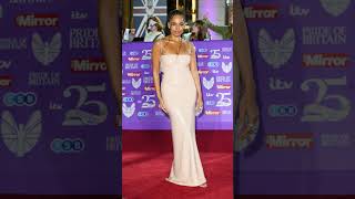 Amber Gill Attends the 25th Pride of Britain Awards in London shorts [upl. by Colyer758]