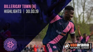 Dulwich Hamlet v Billericay Town National League South 300319  Match Highlights [upl. by Hteazile]