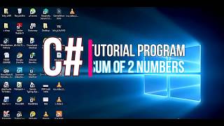 C Program Tutorial or Beginners  Sum of 2 numbers [upl. by Amuh171]