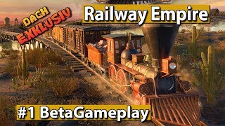 Railway Empire 🚂 Bereit zur Abfahrt 1 ► Eisenbahn Aufbau Simulator Gameplay deutsch german [upl. by Nanor937]