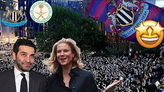 Amanda Staveley amp Mehrdad Ghodoussi Interview  Saudi takeover 1 year on [upl. by Warfold]