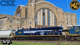 RFampP Heritage Unit Passes Abandoned Station [upl. by Keese]