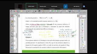 Desintegración Radiactiva  Calculo para Ciencias [upl. by Fraase834]