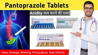 Pantoprazole 40 mg hindi  Pantoprazole tablet uses in hindi  Pan 40 tablet [upl. by Derf778]