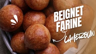 BEIGNETS AFRICAINS  Délicieuse recette de beignets farine recette camerounaise avec 4 ingrédients [upl. by Eidoc186]