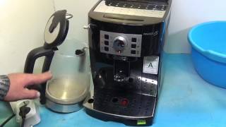 Удаление накипи в кофемашине Delonghi [upl. by Cristina]