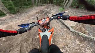 2024 Snowshoe GNCC Track Preview [upl. by Hanikas]