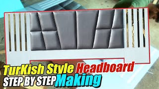 How to Make a Bed Headboard  maanclips [upl. by Melisandra482]