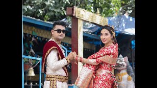 Newari Wedding A Celebration of Culture and Tradition  Anish amp Sanika [upl. by Mulvihill]