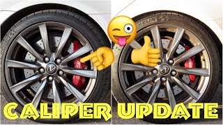 🔴Brake Caliper Paint and Brake Caliper Decal Stickers High Temperature Rating Review Update [upl. by Uttasta]