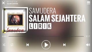 Samudera  Salam Sejahtera Lirik [upl. by Prentiss]