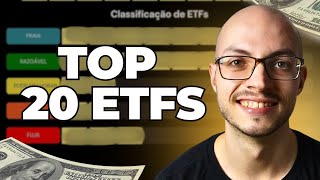 Fiz o Ranking dos top 20 ETFs para BuyampHold 2024 [upl. by Airotal]