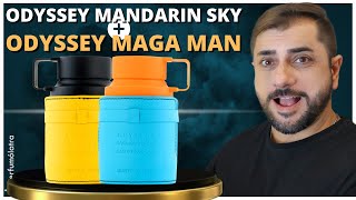 PERFUMS ÁRABES ARMAF ODYSSEY MANDARIN SKY e MEGA MAN Scandal e Y EDP [upl. by Esinev]