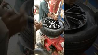 New Rims and tyres fitting Shorts corolla [upl. by Lawry]