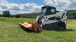 2016 Bobcat FC200 79quot Flail Mower Chopper For Skid Steer Loader 17 To 40 GPM Flow For Sale Very Nice [upl. by Muns21]