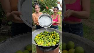 How to cook orange jelly recipe cooking food recipe shorts shortvideo [upl. by Sherfield]