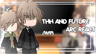 THH and Future Arc reacts  Danganronpa 🔪 WIP Not finished [upl. by Zahara635]