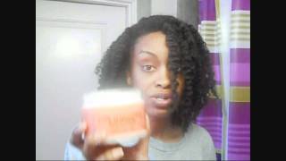 49 Review Shea Moisture Curl Enhancing Smoothie and My Fluffy Braid out [upl. by Granniah106]